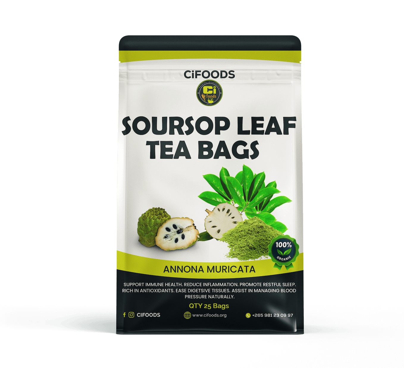 Soursop Tea Bags